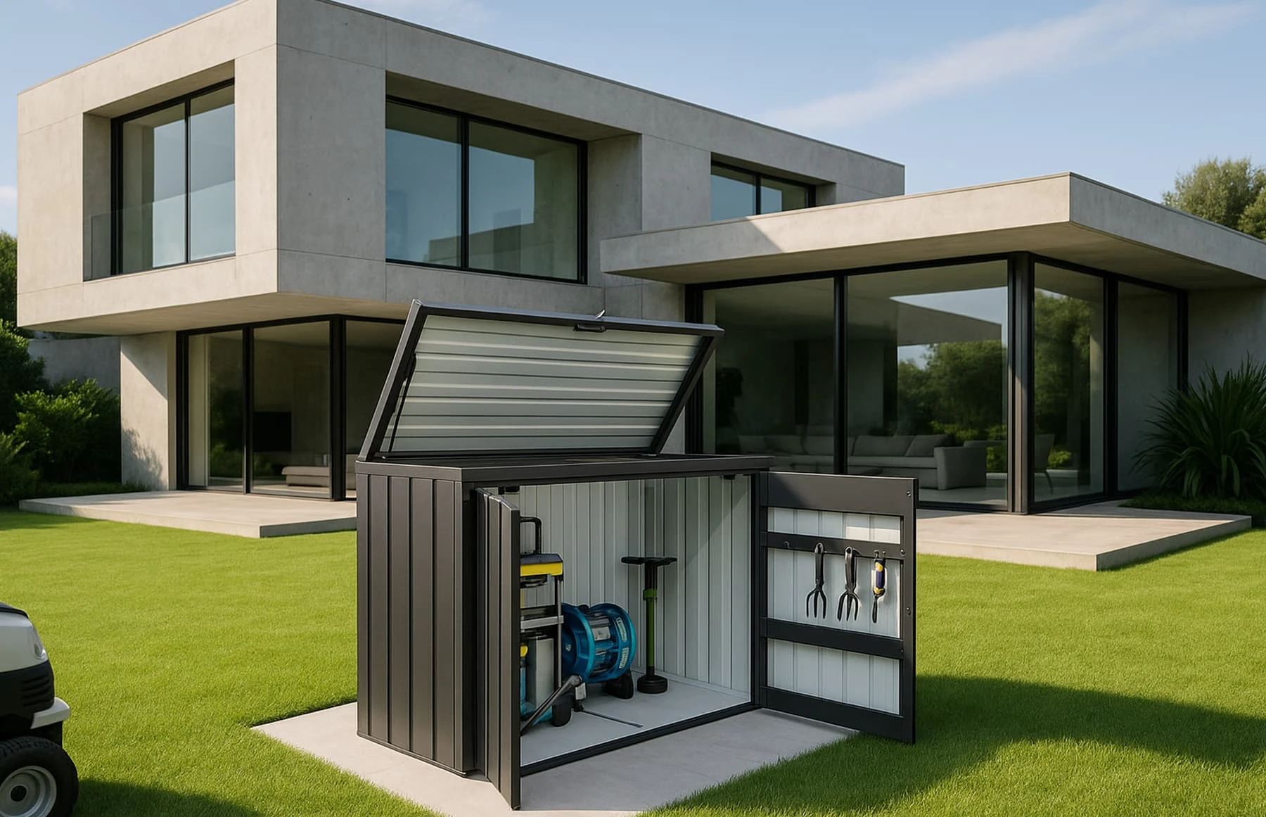 Magazie depozitare gradina WonderBox, casuta depozitare unelte
